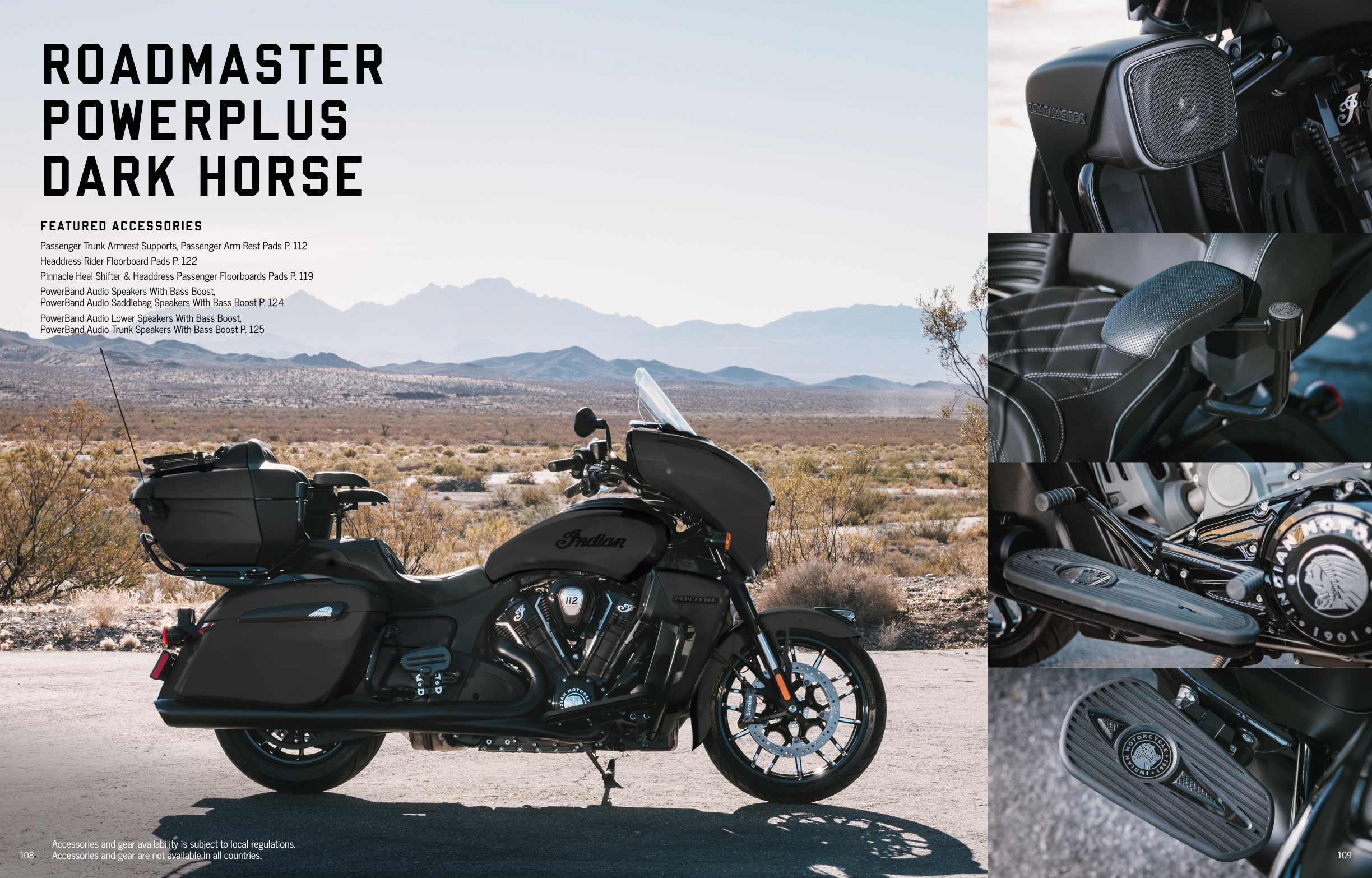 A Harley Davidson motorcycle is shown in a magazine advertisement. AI generated content